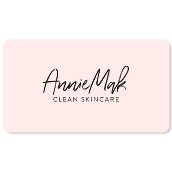 AnnieMak Clean Skincare Gift Card